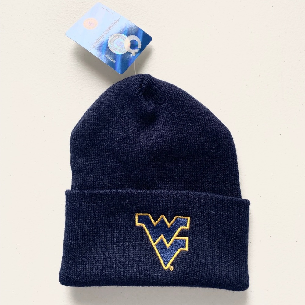 West Virginia Mountaineers Cuffed Knit Hat